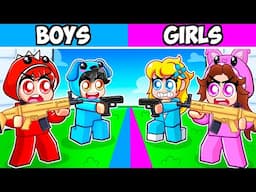 Boys vs Girls Roblox Rivals!