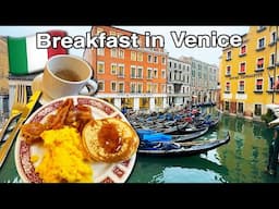 All You Can Eat Breakfast Buffet • Oldest Hotel in Venice