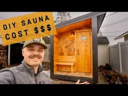 DIY Sauna Cost Breakdown + Lessons Learned