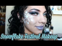 Snowflake Festival Makeup 2018