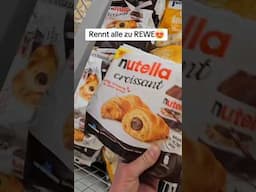 Nutella Croissant gefunden 😱😱 #foodblogger #candy  #nutella nutella