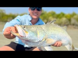 The Day We Almost Doughnutted | Lure Colors matter When Fishing For Barra