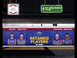 IPL 2025 RETAINED PLAYERS | Delhi Capitals