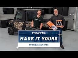 The Best Hunting Accessories for SxS  - Make It Yours - Polaris Hunting | Polaris Off Road Vehicles