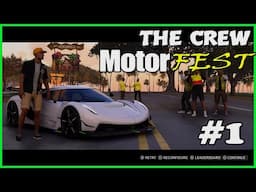 The Crew MotorFest Gameplay walkthrough #1 KOENIGSEGG IS FAST! | PS5 GAMEPLAY