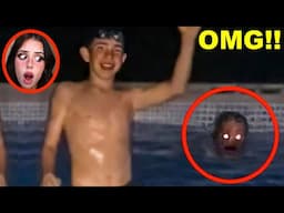 if you see THIS behind you in WATER, RUN away IMMEDIATELY!! *WILD*