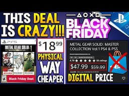 CRAZY PlayStation BLACK FRIDAY 2024 DEAL! This is Why You SHOULD Buy Physical Games