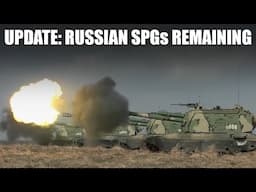 Russia's Remaining Self Propelled Artillery in Storage, and what it means