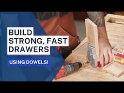 Build A Drawer with Dowels