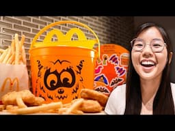 McDonald’s Boo Buckets 2024 🎃 (+ New Peach Pie, Halloween McFlurry)