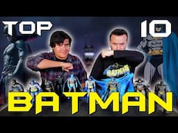 TOP 10: FIGURAS FAVORITAS DE BATMAN / Geezuz González Ft. El Tío Pixel