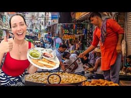 I Survived Trying Indian Street Food In Old Delhi, India 😳🇮🇳