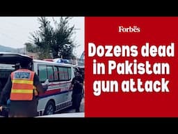 Dozens dead in Pakistan gun attack