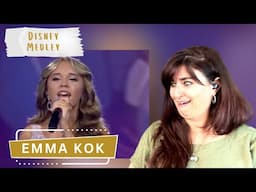 Emma Kok - Disney Medley - Vocal Coach Reaction & Analysis