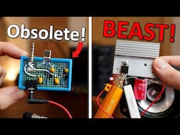 The World's Simplest Audio Amp just got BETTER?! (MOSFET Amplifier)