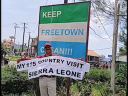 DR. TN SURESH KUMAR  at SIERRA LEONE 175th COUNTRY VISIT