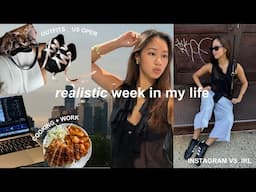 a realistic week in my life in nyc