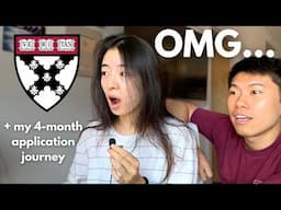 I applied to HARVARD and here's the RESULT 😱