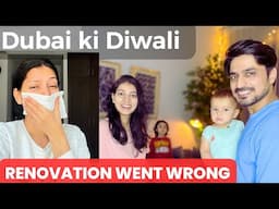 Nothing is going right except Diwali / Indian family in Dubai/ Hindi vlogs