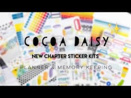 Cocoa Daisy New Chapters Planner & Memory Keeping Sticker Kit// Flip Through