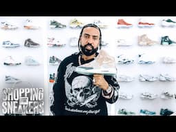 French Montana Goes Shopping for Sneakers at Kick Game