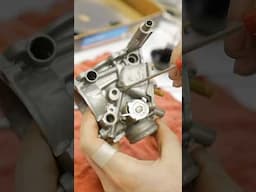 How to Professionally Clean a Carburetor #shorts #reels #hondamotorcycles