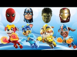 PAW Patrol Mighty Pups and Avengers | A mix of heroes