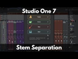 Studio One 7 Stem Separation