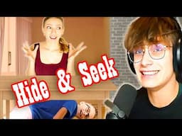 Reacting to SIS vs BRO's $1000 Hide and Seek Challenge!