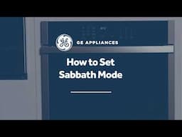 How to set Sabbath Mode