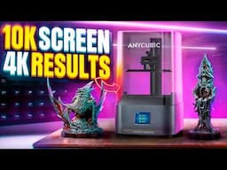 10K! - Does BIG NUMBER mean MORE BETTER? - Anycubic Mono 4 Review