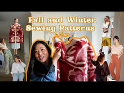 Fall Sewing Patterns and Sewing Plans