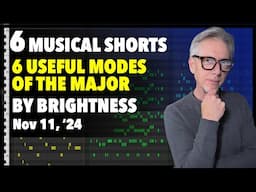 Beautiful Piano Tricks. 6 Useful Modes of the Major. 6 quick examples.