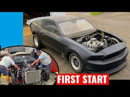 525 Big Block Chevy Swapped Mustang Roars To Life For the First Time