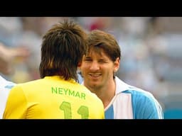 The day Neymar became a Messi fan (Brazil 3-4 Argentina 2012)