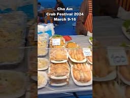 Cha Am Crab Festival 2024 #alwaysanoption