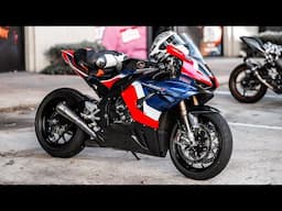 FIREBLADE RR-R SP TOP SPEED RUN… WITH ONE HAND | 200MPH+