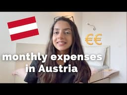 Monthly expenses in Vienna, Austria as a Student/Intern | 2023