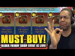 BLACK FRIDAY SHOP: GET THESE ITEMS NOW!! (Summoners War)