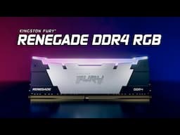 DDR5 RGB memory with speeds of up to 8400MT/s – Kingston FURY Renegade DDR5 RGB