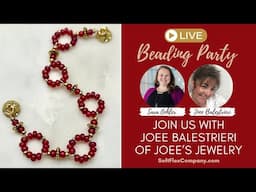 Live Beading Party with Joee Balestrieri: How to Make a Holiday Bracelet with Soft Flex Beading Wire