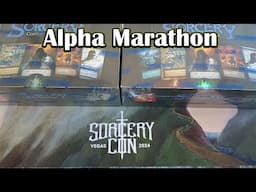 Sorcery Alpha Double Box Opening - join my discord and buy in