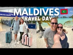 MALDIVES TRAVEL DAY VLOG! ✈️ Flying British Airways London to Malé 🇲🇻 Boeing 777 Economy Review