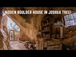 How to find Eagle Cliff Boulder House via Desert Queen Mine Trail in Joshua Tree National Park