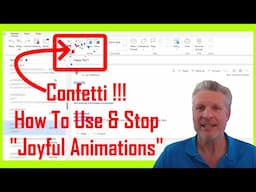 EASY! Confetti Canon Joyful Animations in Outlook Email