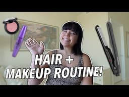 EASY Hair & Makeup Routine!