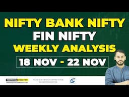 NIFTY PREDICTION TOMORROW | 18 NOV-22 NOV | BANK NIFTY PREDICTION| NIFTY LIVE TRADING | NIFTY WEEKLY