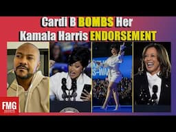 CARDI B BOMBS Her Kamala Harris ENDORSEMENT