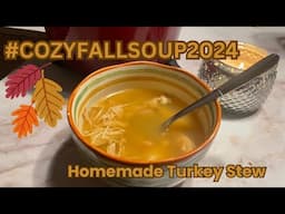 Turkey and Potato Stew// Canning Recipe // #cozyfallsoup2024