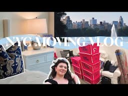 NYC MOVING VLOG  | pack + move with me to the upper east side *FINALLY*